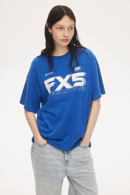 Unisex Down-Shoulder T-Shirt