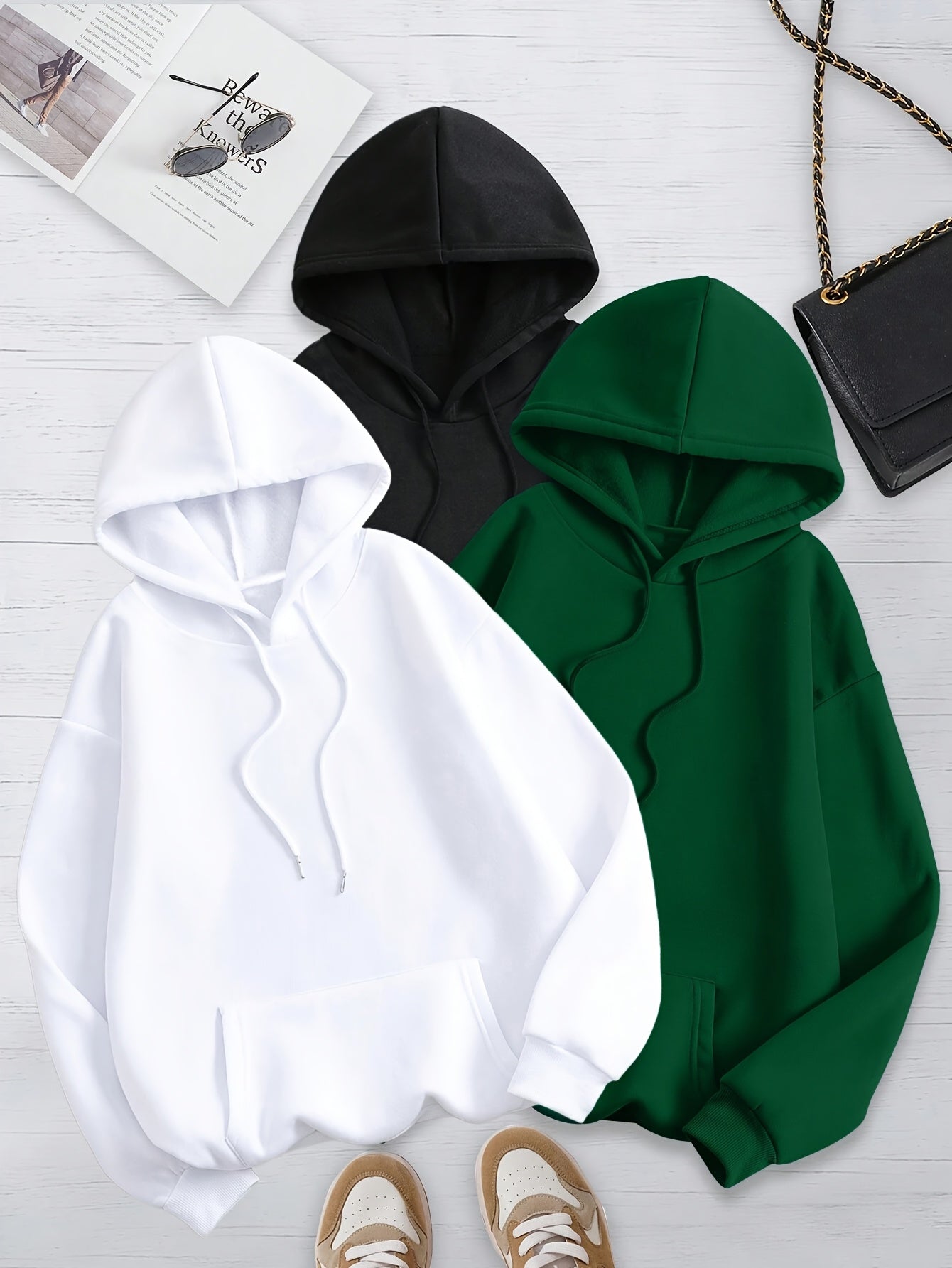 Premium Plain Pullover Hoodie